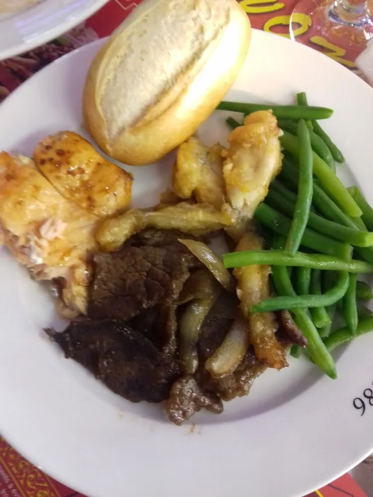 Saumon Haricots Verts